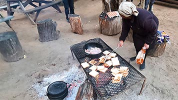 Colazione al Sondzela Backpackers